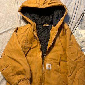 Boy’s Carhartt Coat Jacket Size M 10-12 Like New